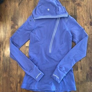 Lululemon Run: For It Pullover Persian Purple sz4